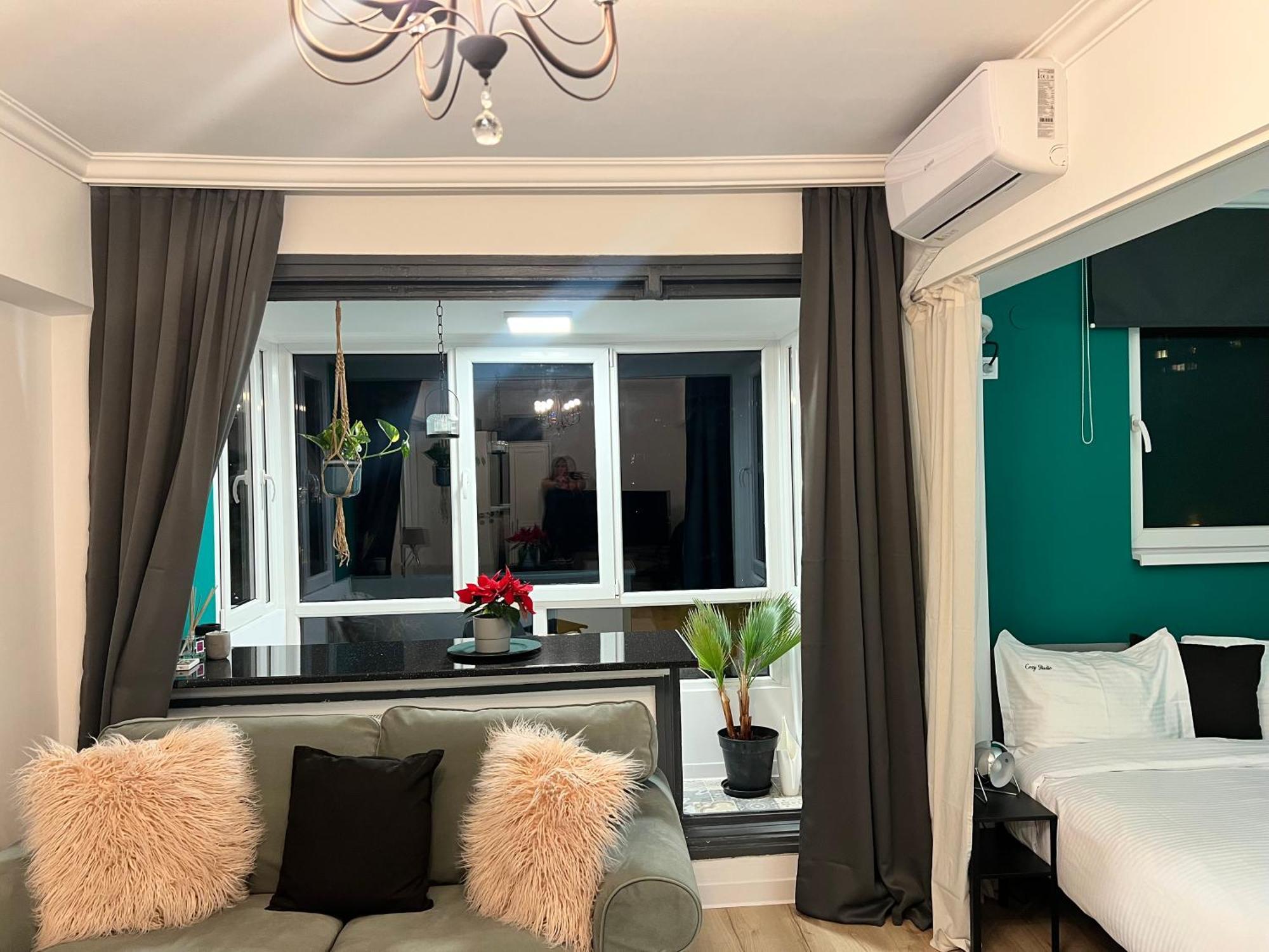 Cosy Studio Floreasca Bucureşti Eksteriør bilde